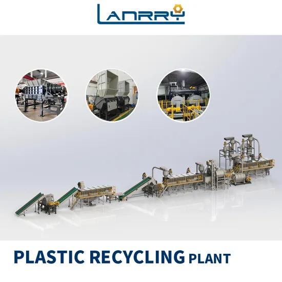 Waste PP/PE/HDPE Bottles, Films, Household Plastic Crushing and Washing Machine/ Recycling Plant